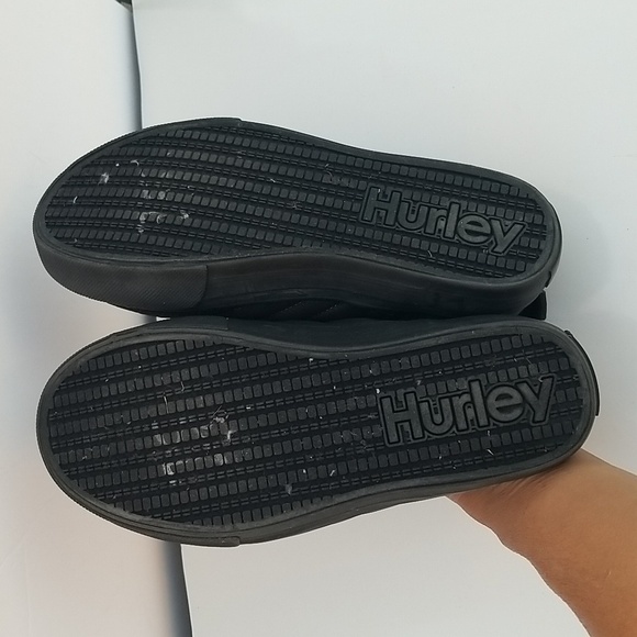 Hurley Black Puff Kayo Chukka Quilted Slip-On Shoes 7M - Picture 7 of 8